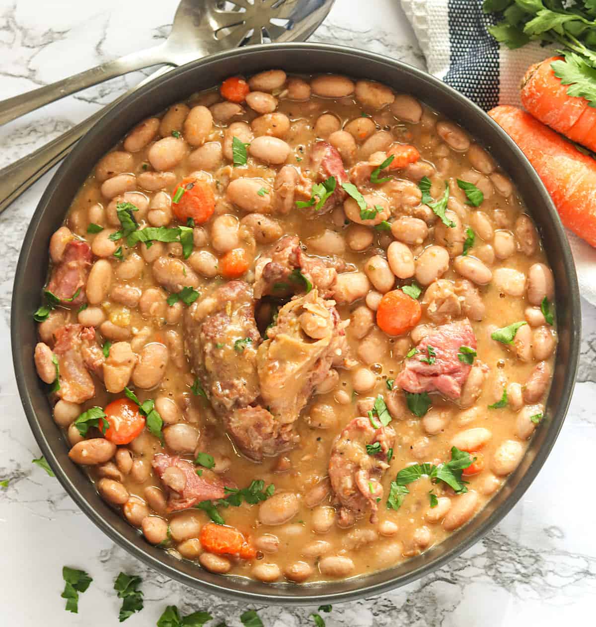 Navy Bean and Ham Hocks Recipe