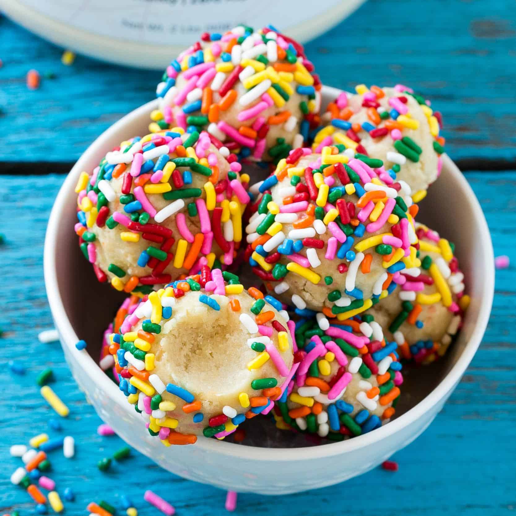 Birthday Cake Energy Bites Recipe
