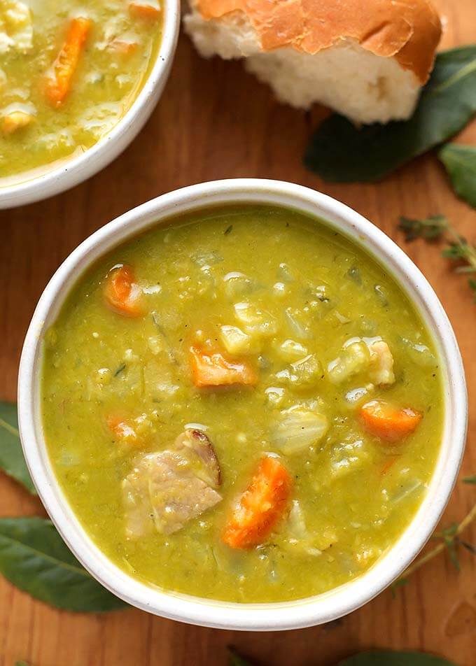 Pressure Cooker Split Peas Recipe