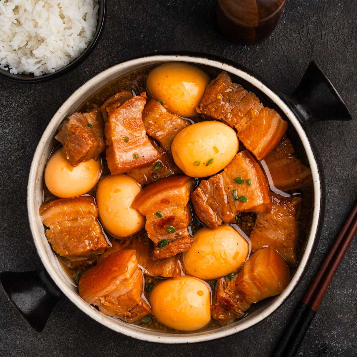 Instant Pot Vietnamese Braised Coconut Pork (Thit Kho) Recipe