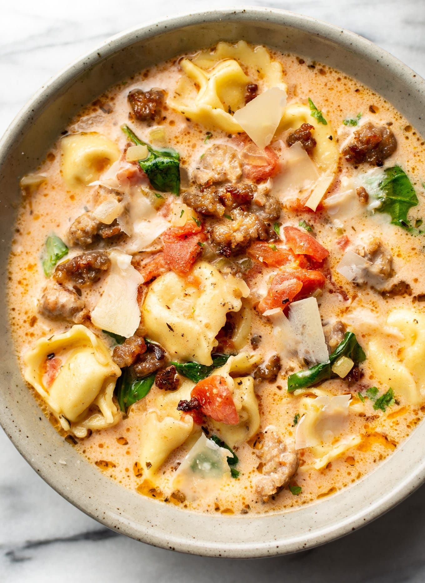Sausage and Tortellini Soup Recipe