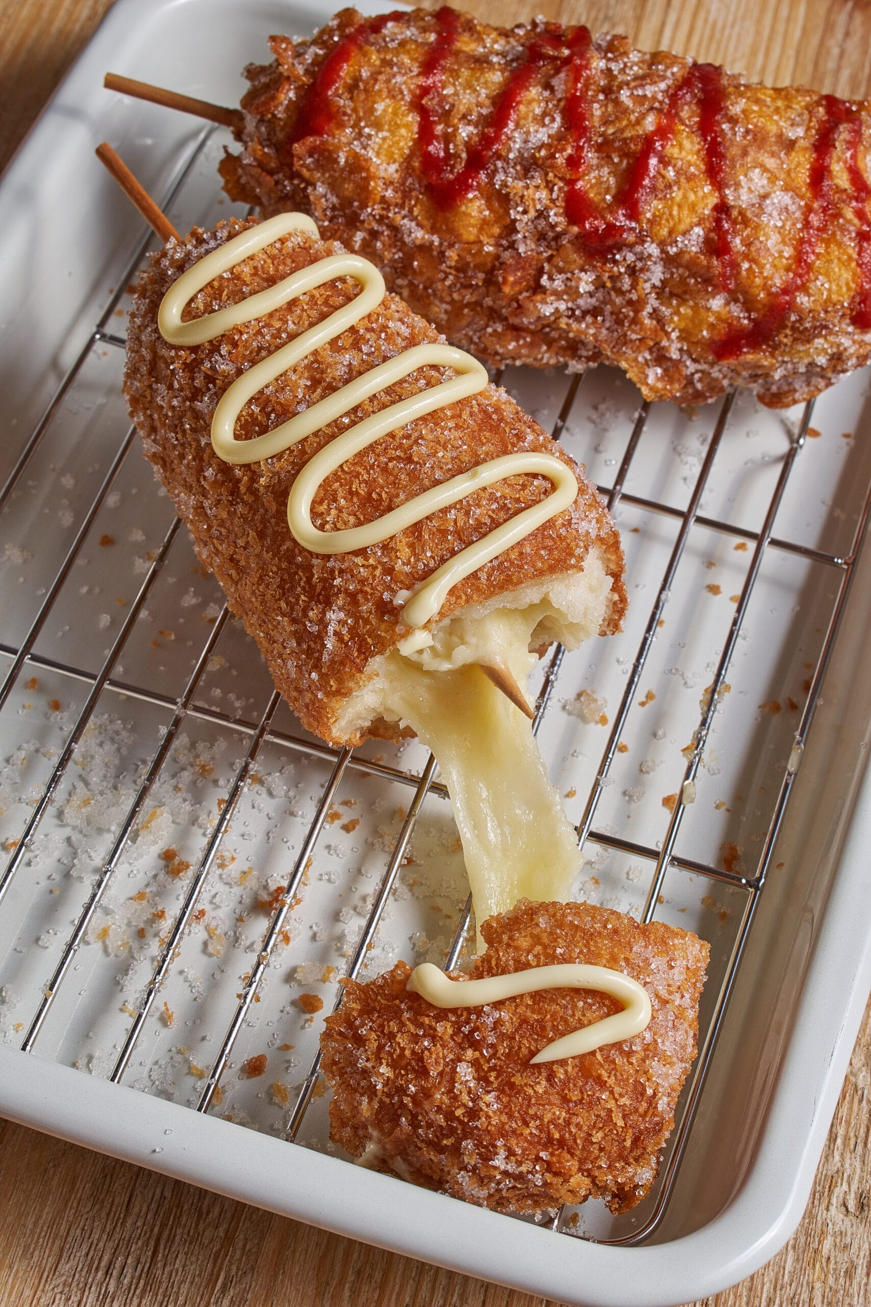 Korean Rice Dogs Recipe