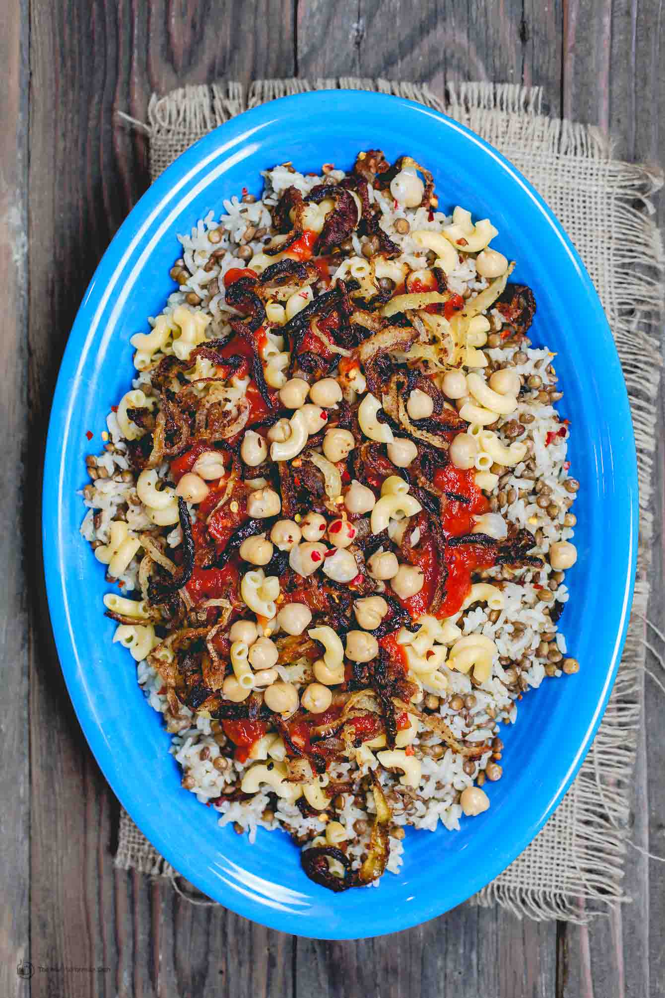 Egyptian Koshari Recipe