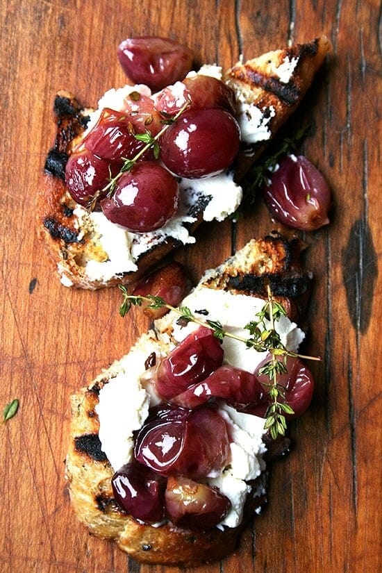 Roasted Grapes Recipe