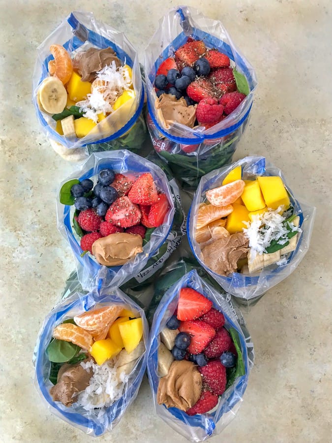 Freezer Bag Smoothie Recipe