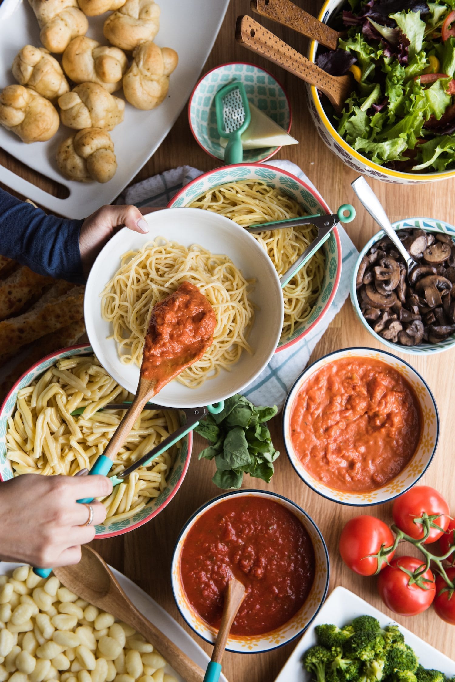 Customizable Pasta Bar Recipe