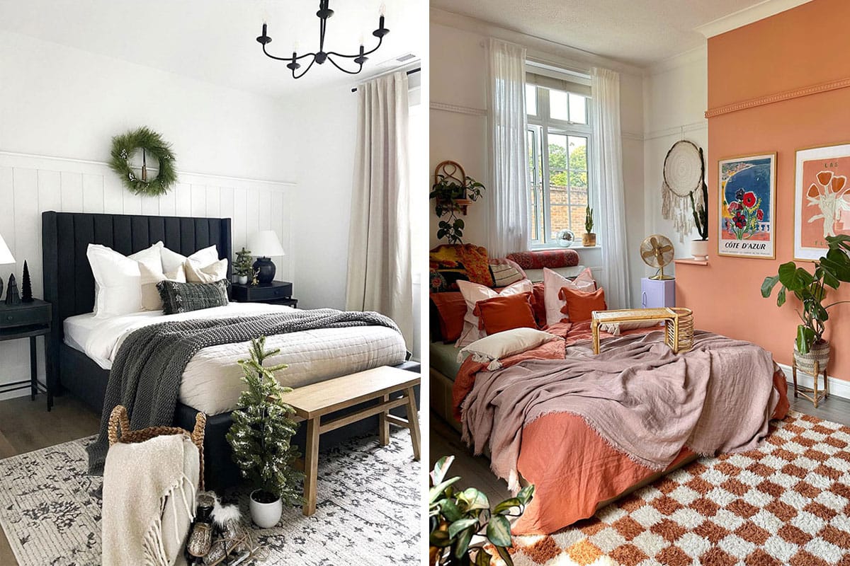 Incorporate light and surprise elements in your master bedroom