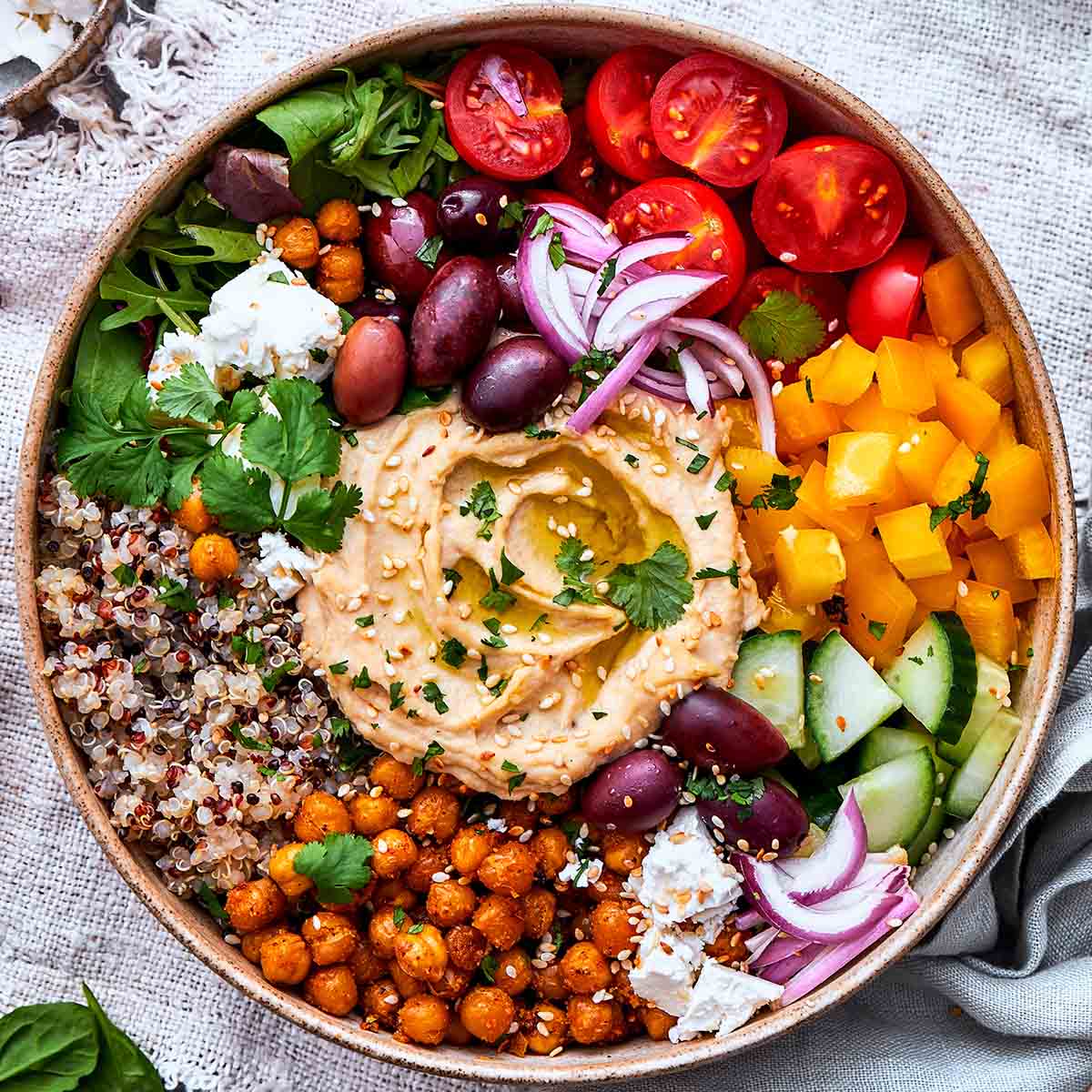 Fast Mediterranean Bowl Recipe
