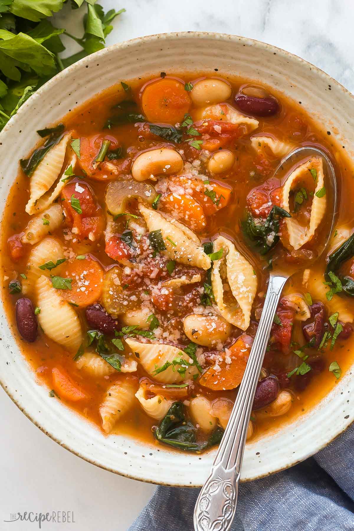 Easy Minestrone Soup Recipe
