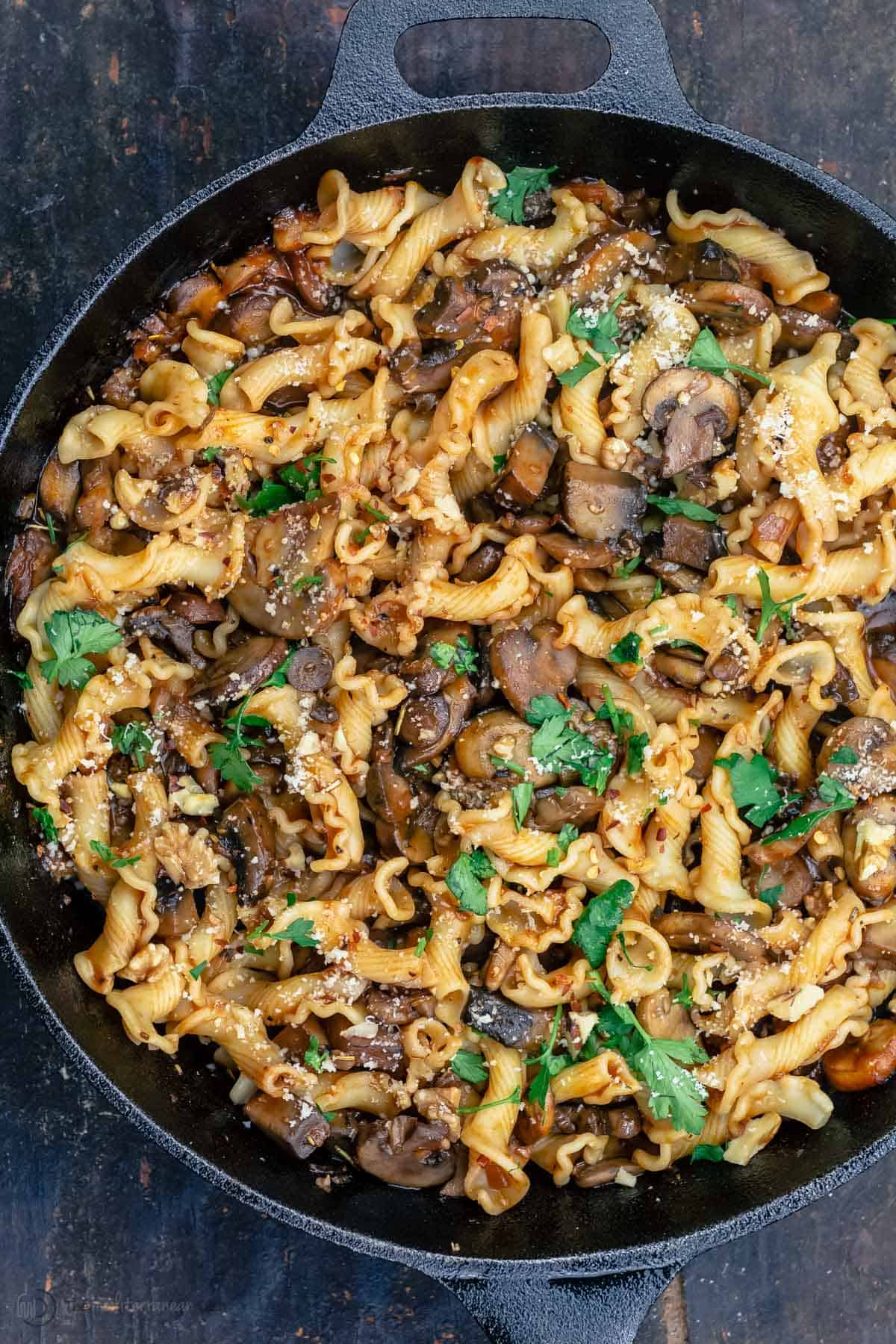 Quick Mushroom Pasta Recipe