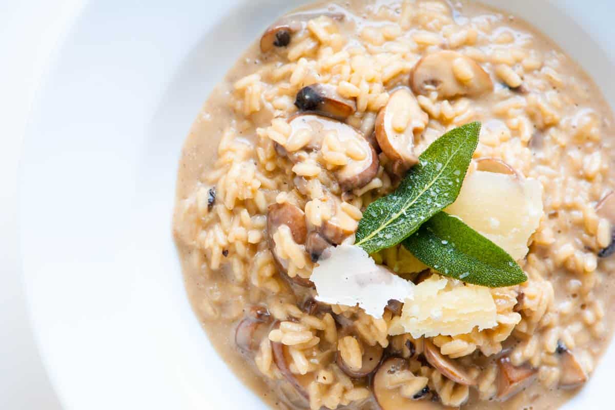 Creamy Mushroom Risotto Recipe