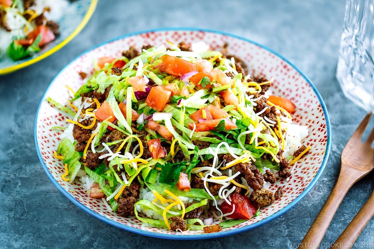 Japanese Taco Rice Recipe