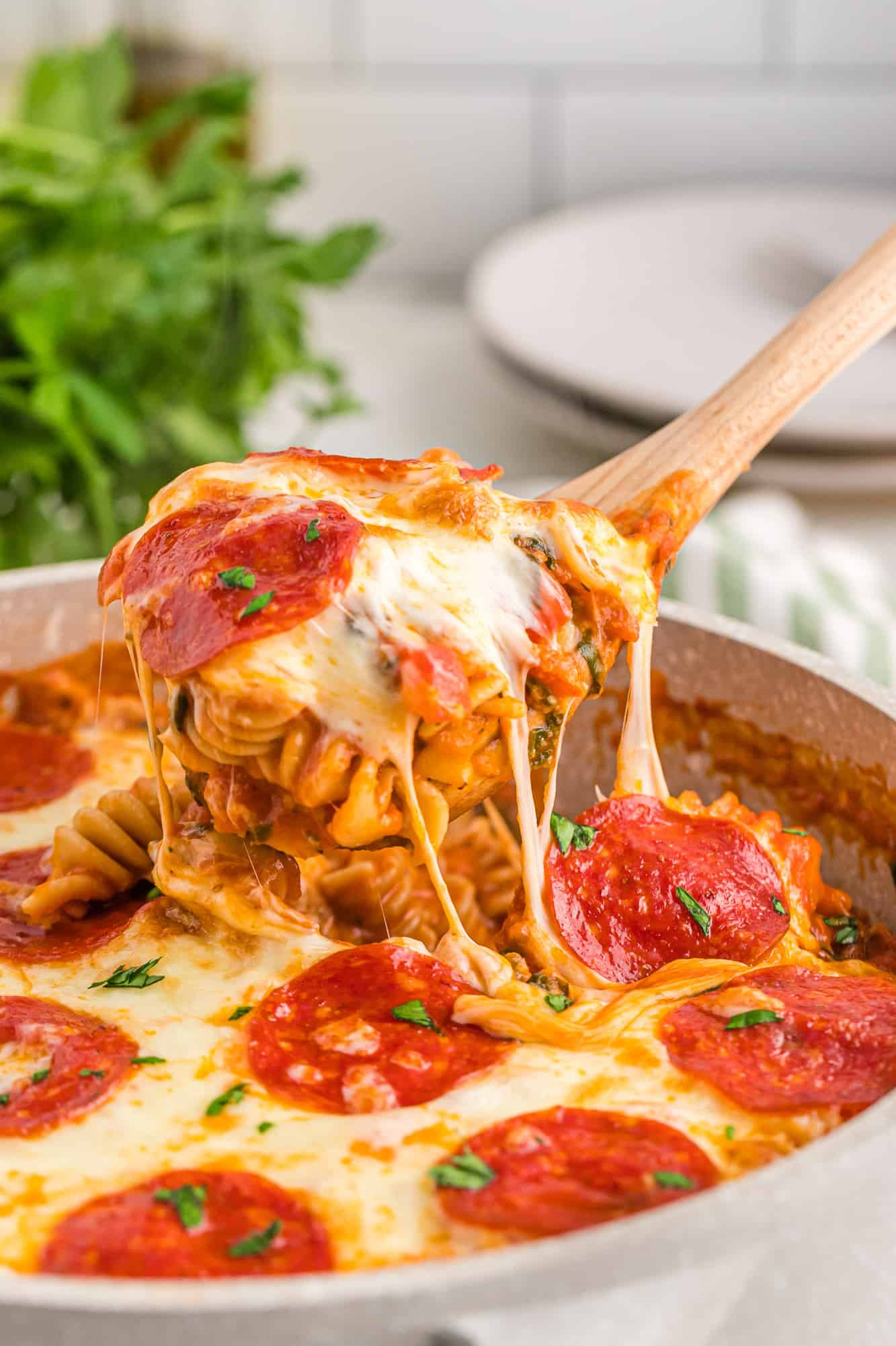 One-Pan Pizza Pasta Recipe