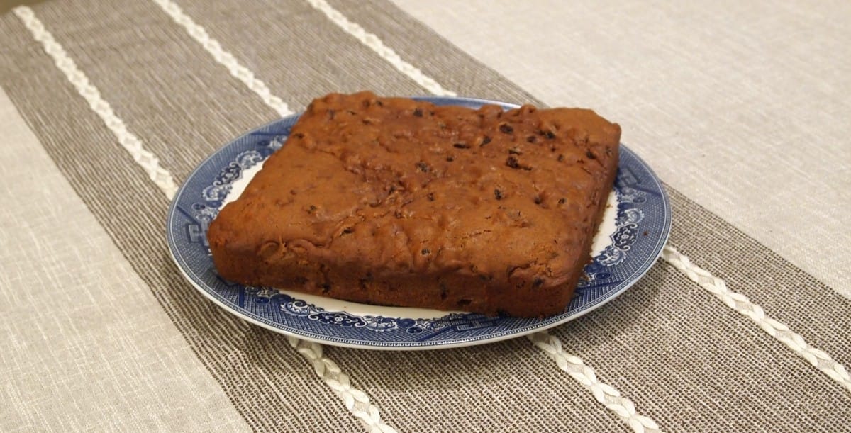 War Time Eggless Spice Cake