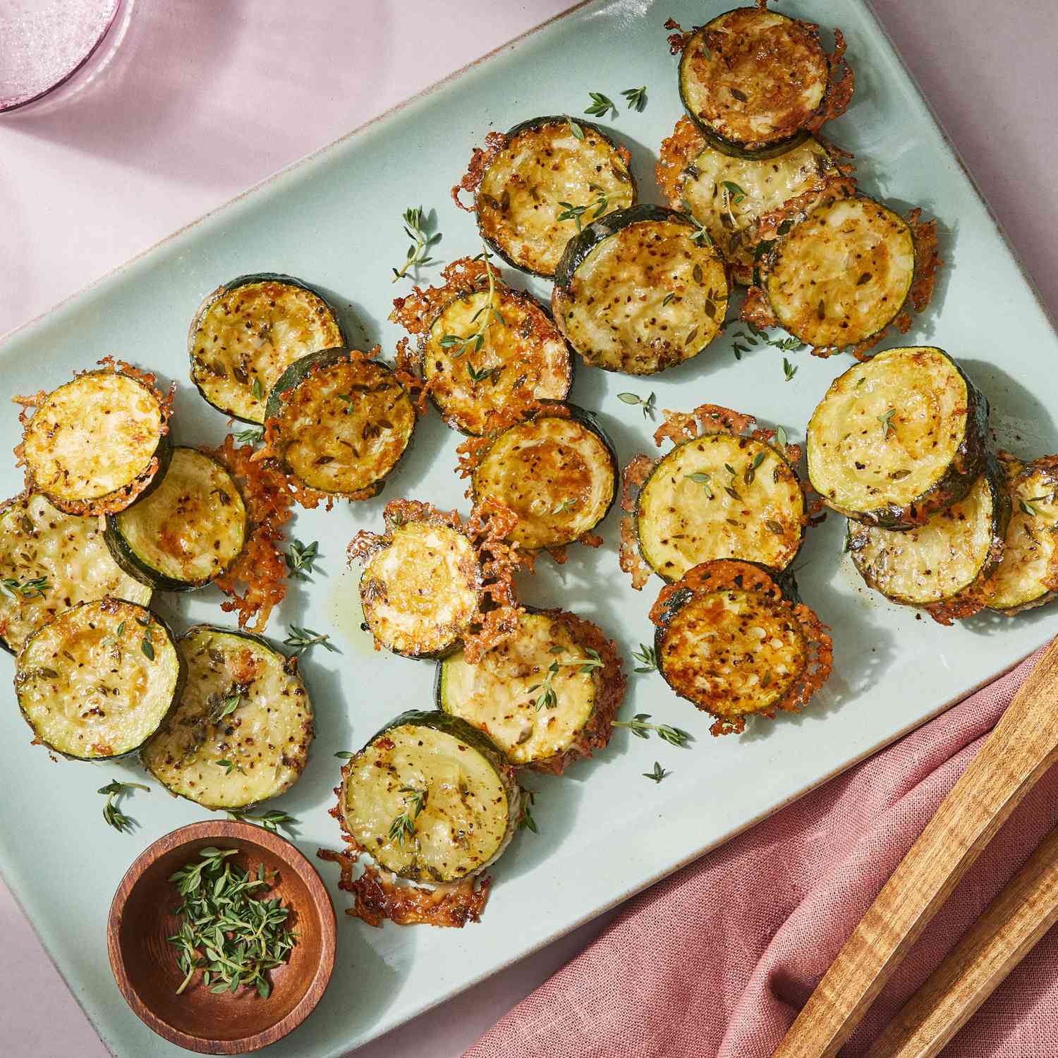 Parmesan Crusted Zucchini Recipe