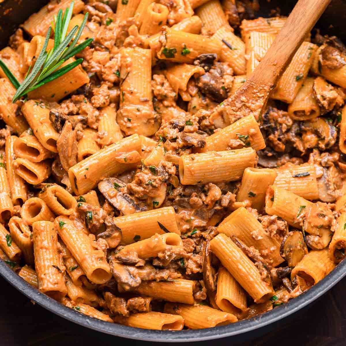 Pasta alla Boscaiola Recipe