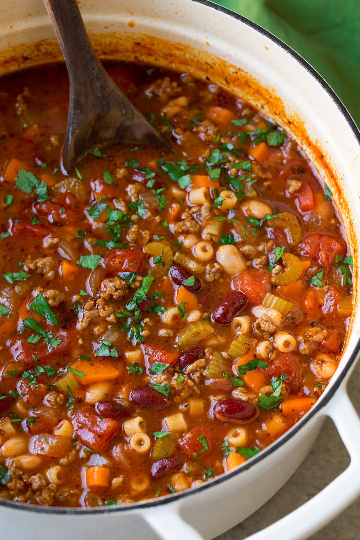 Homemade Pasta e Fagioli Recipe