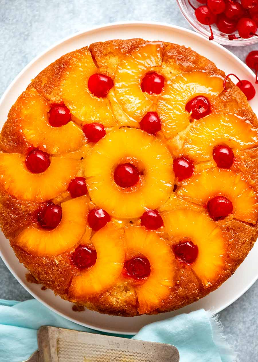 Traditional Pineapple Upside-Down Cake Recipe