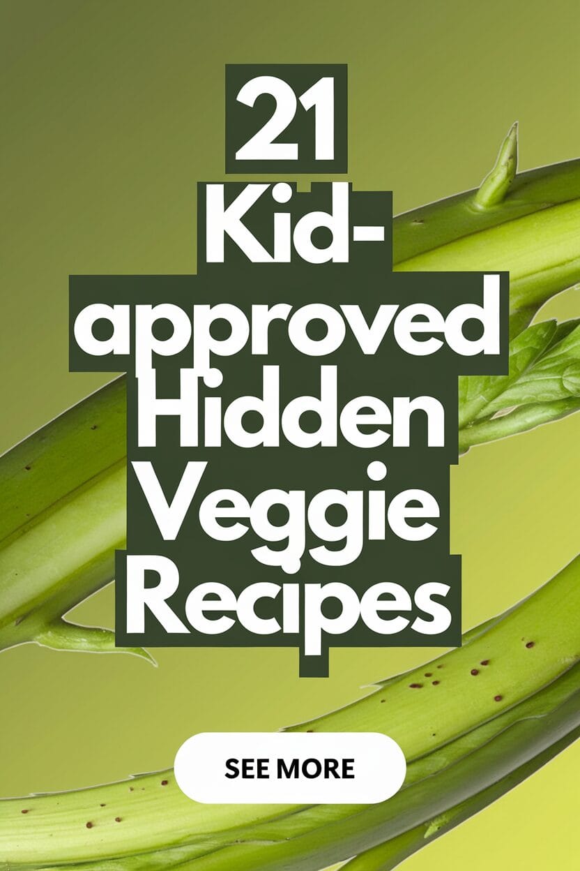 21 Kid-Approved Hidden Veggie Recipes