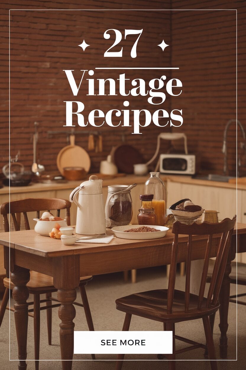 27 Vintage Recipes