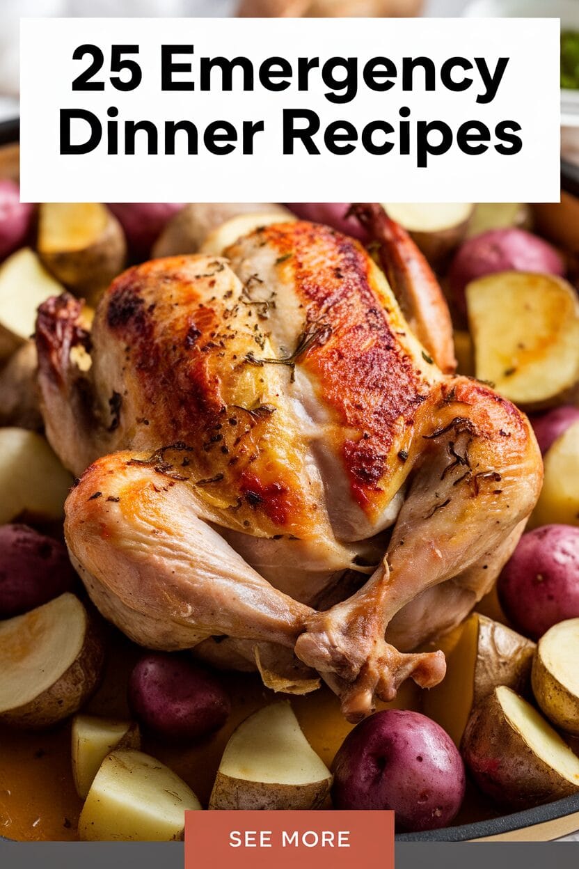 25 Emergency Dinner Recipes