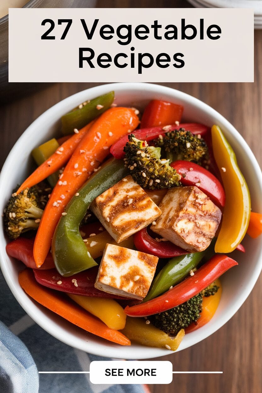 27 Vegetable Recipes