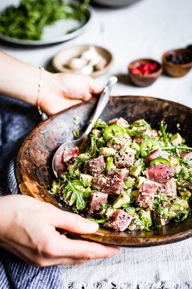 Asian Sesame Tuna Salad Recipe