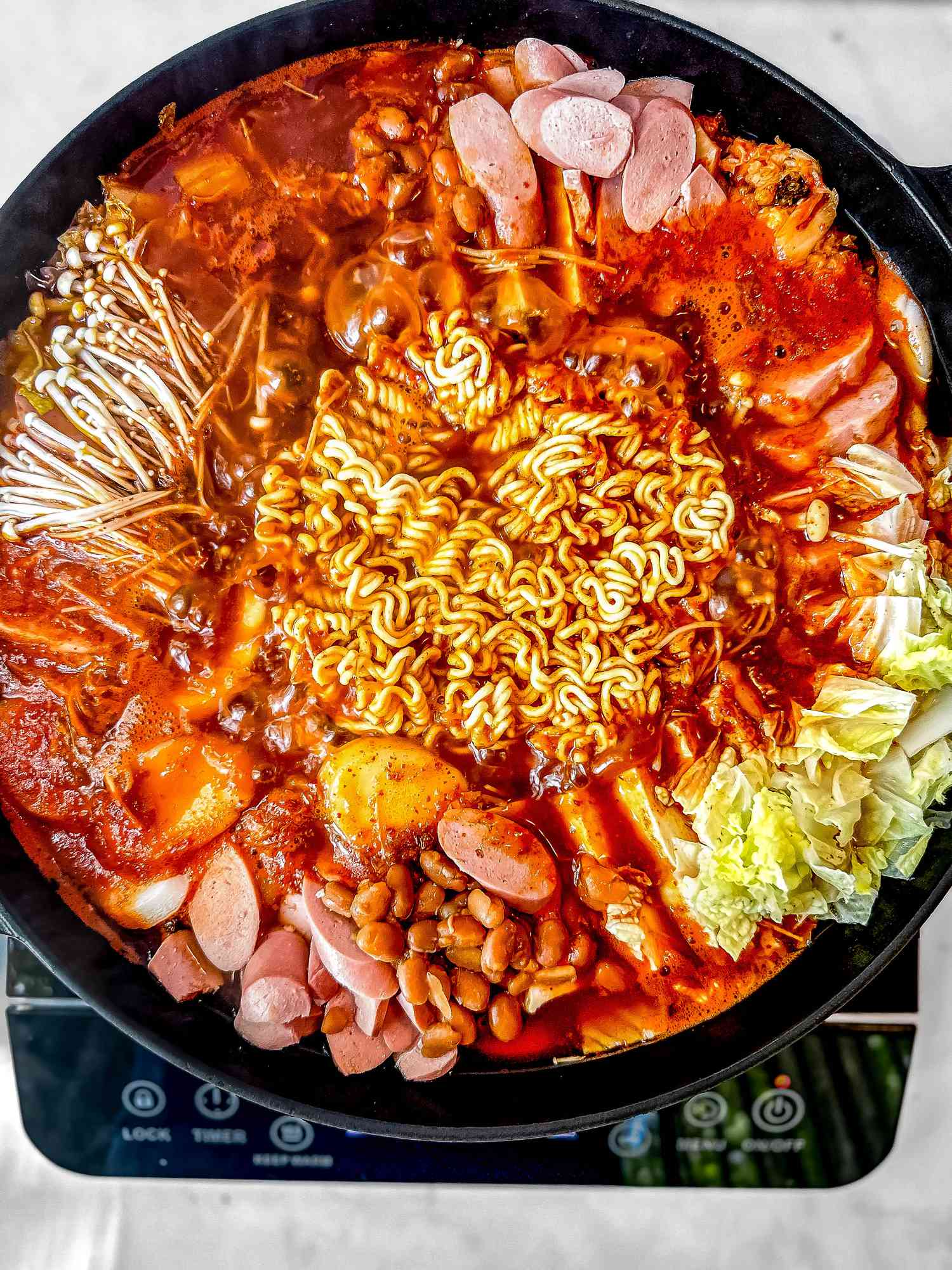 Korean Army Stew (Budae Jjigae) Recipe