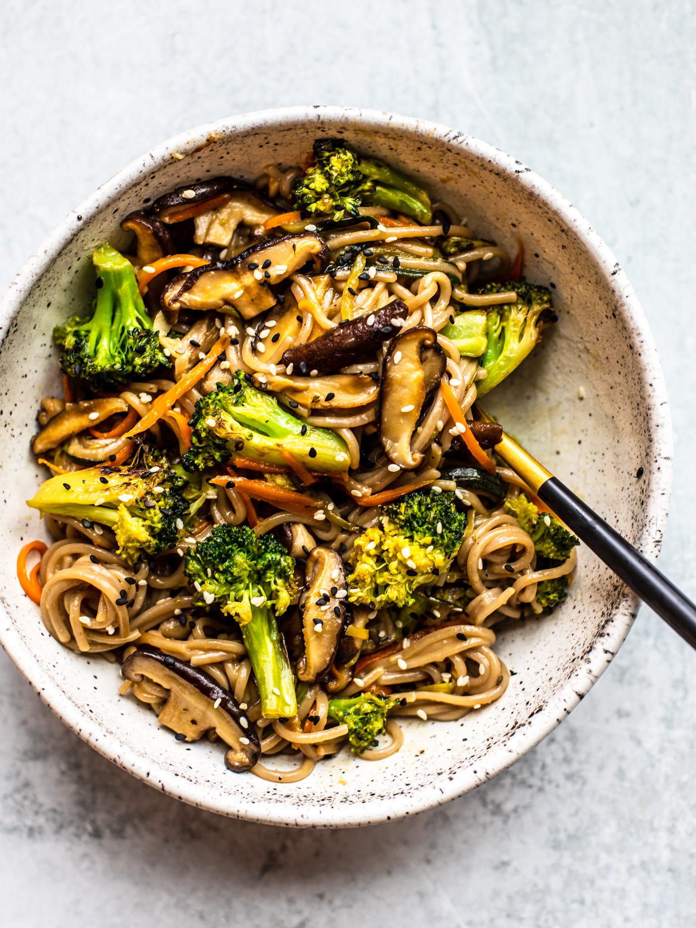 Sesame Ginger Soba Noodles Recipe