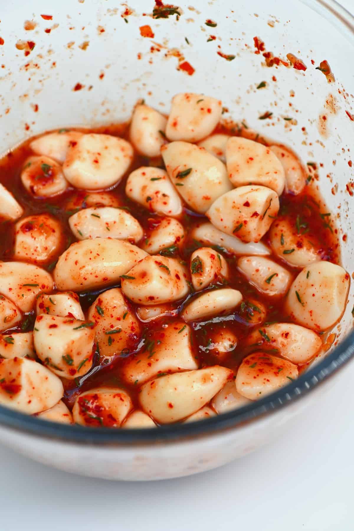 Spicy Pickled Garlic Recipe
