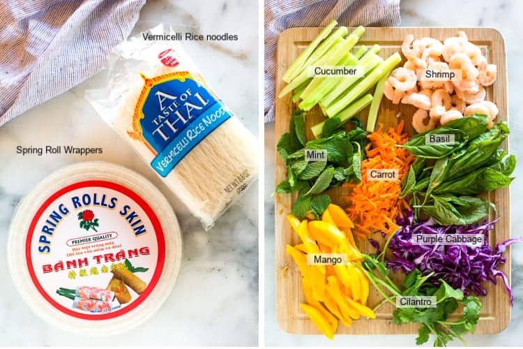 Make-Your-Own Spring Rolls Recipe