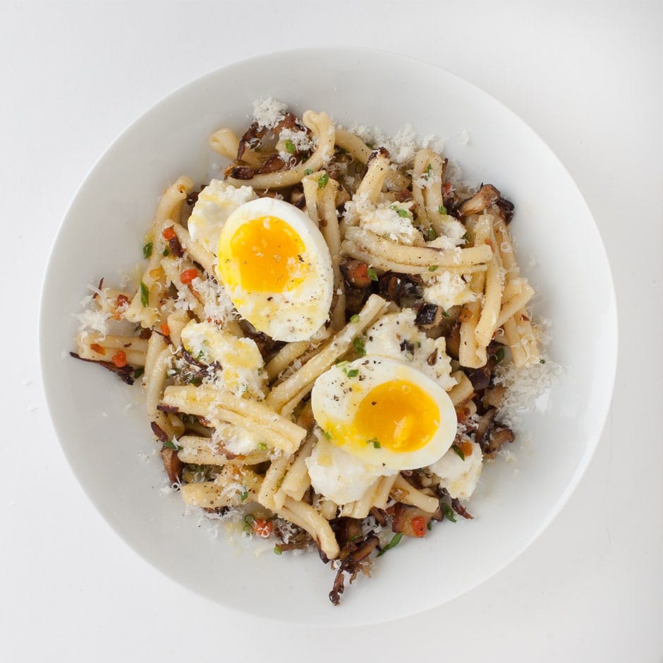 Strozzapreti with Mushrooms Recipe