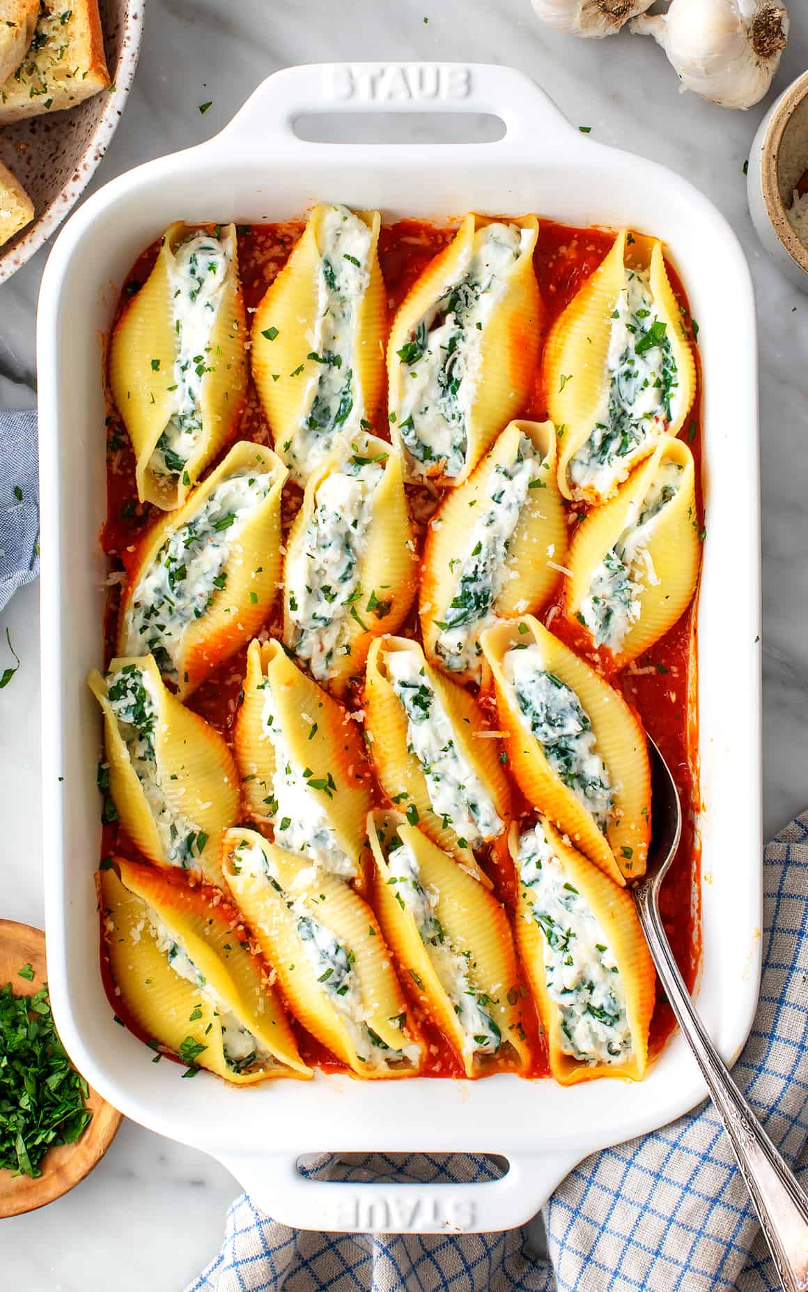 Make-Ahead Stuffed Shells Recipe