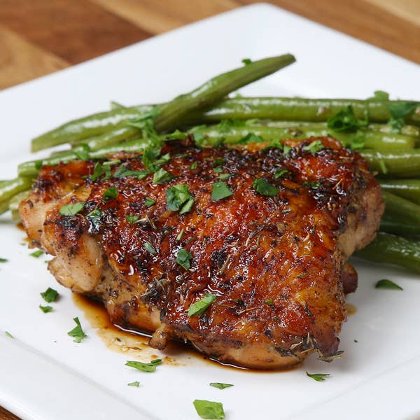 One-Pan Honey Garlic Chicken Recipe