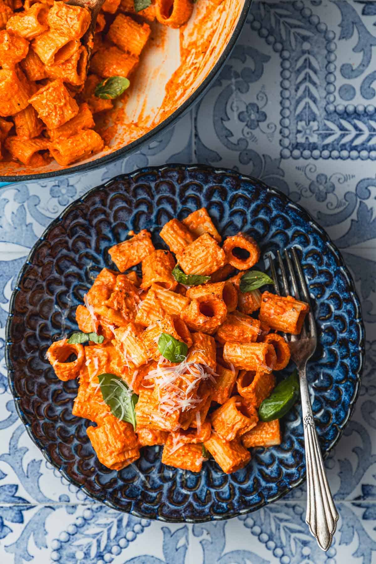 Roasted Red Pepper Pasta Recipe