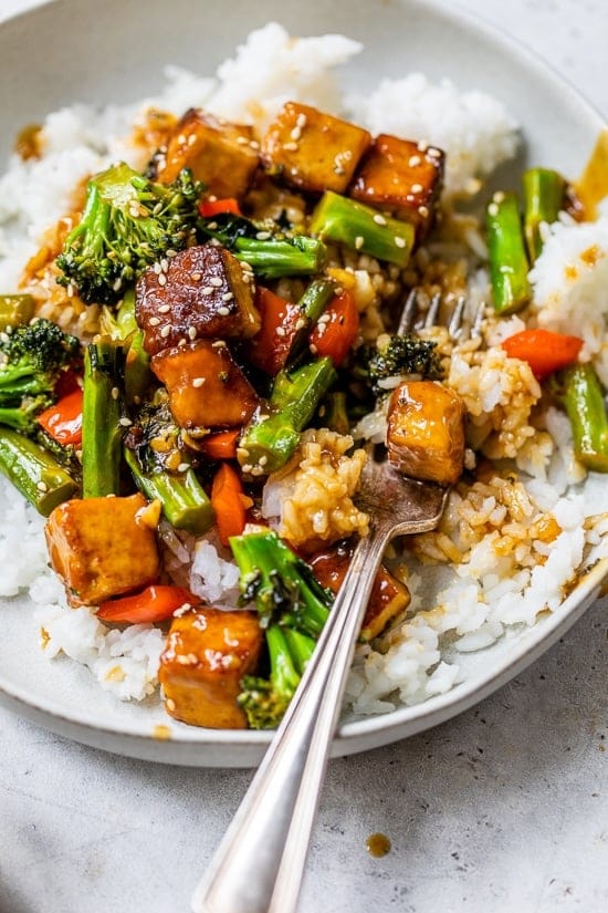 Vegetable Stir-Fry with Tofu Recipe