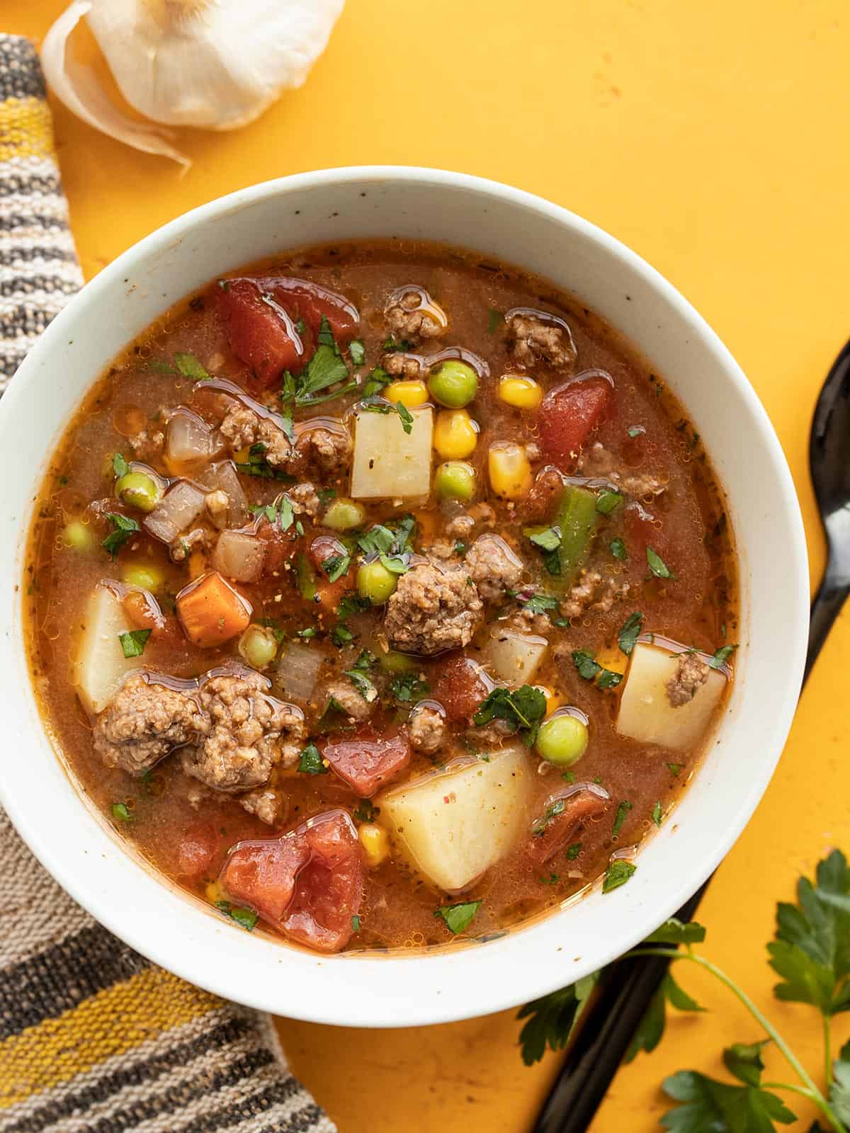 Budget Vegetable Soup Recipe
