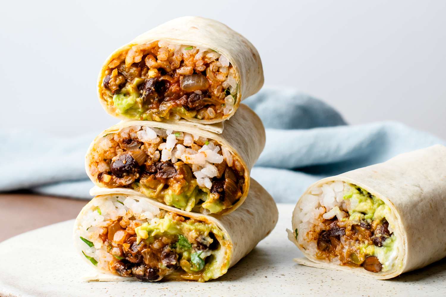 Bean and Rice Burritos Recipe
