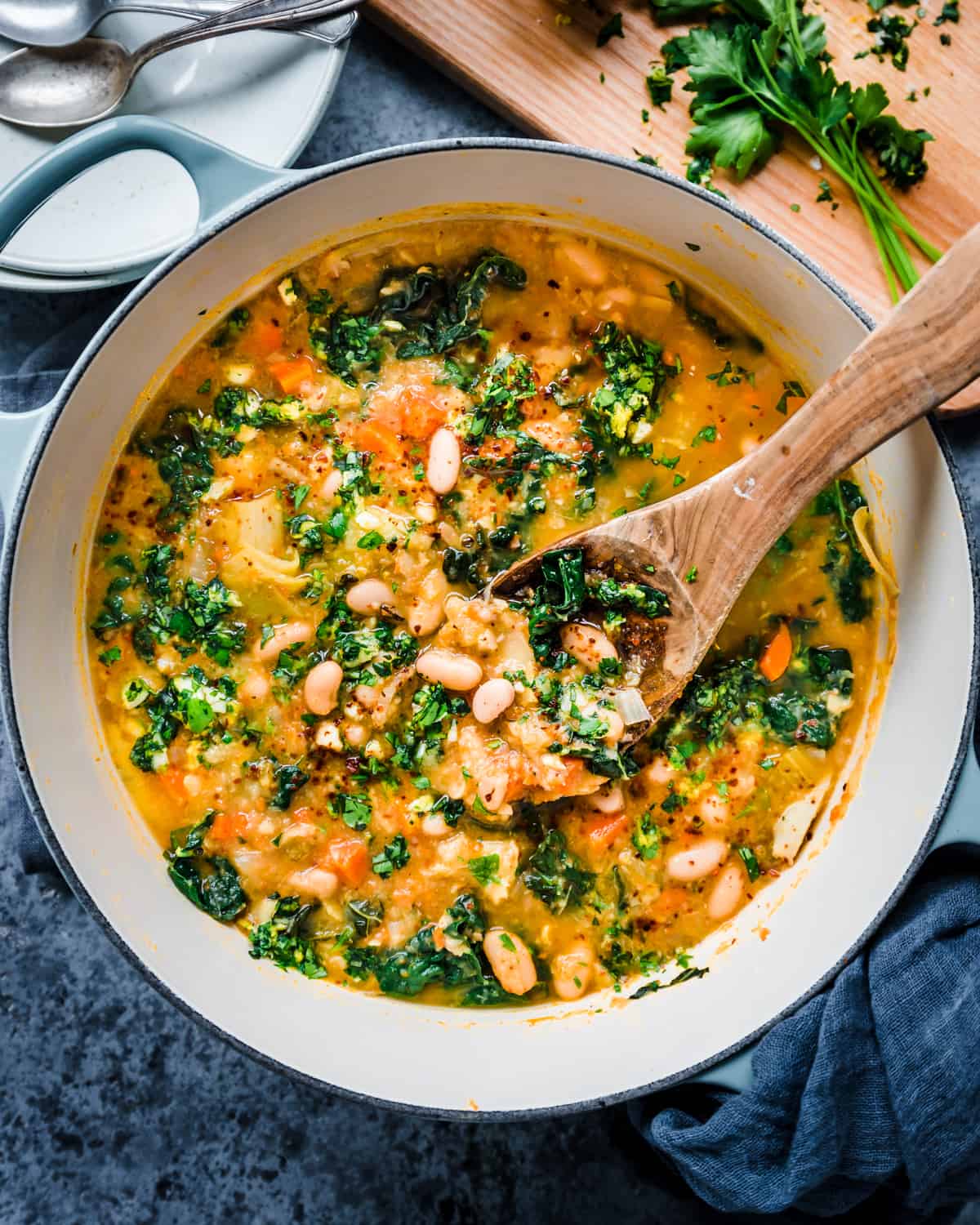 White Bean and Kale Soup Recipe