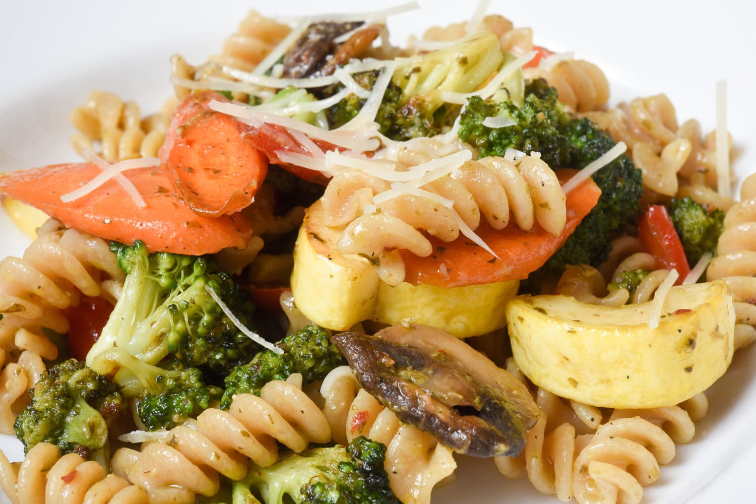 Whole Grain Pasta with Pesto Recipe