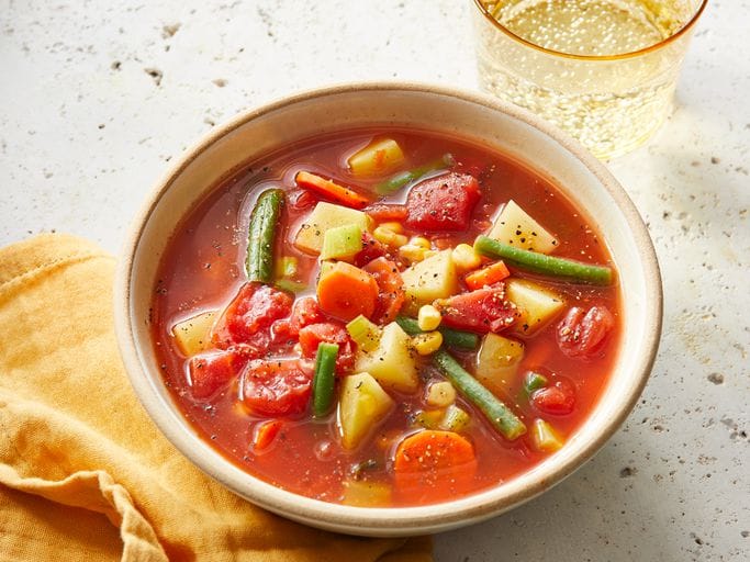 Simple Vegetable Soup Recipe