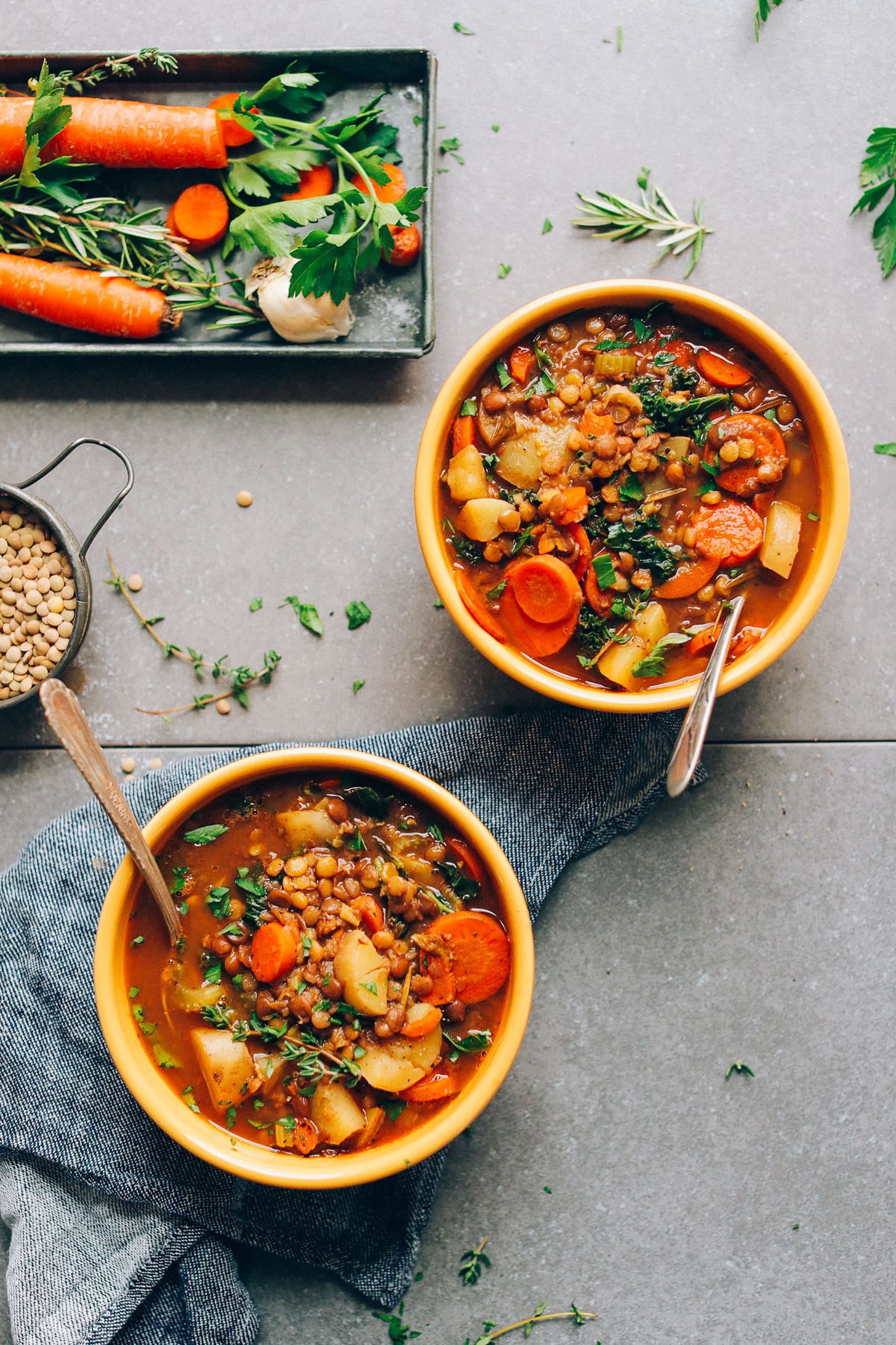 Make-Ahead Lentil Soup Recipe