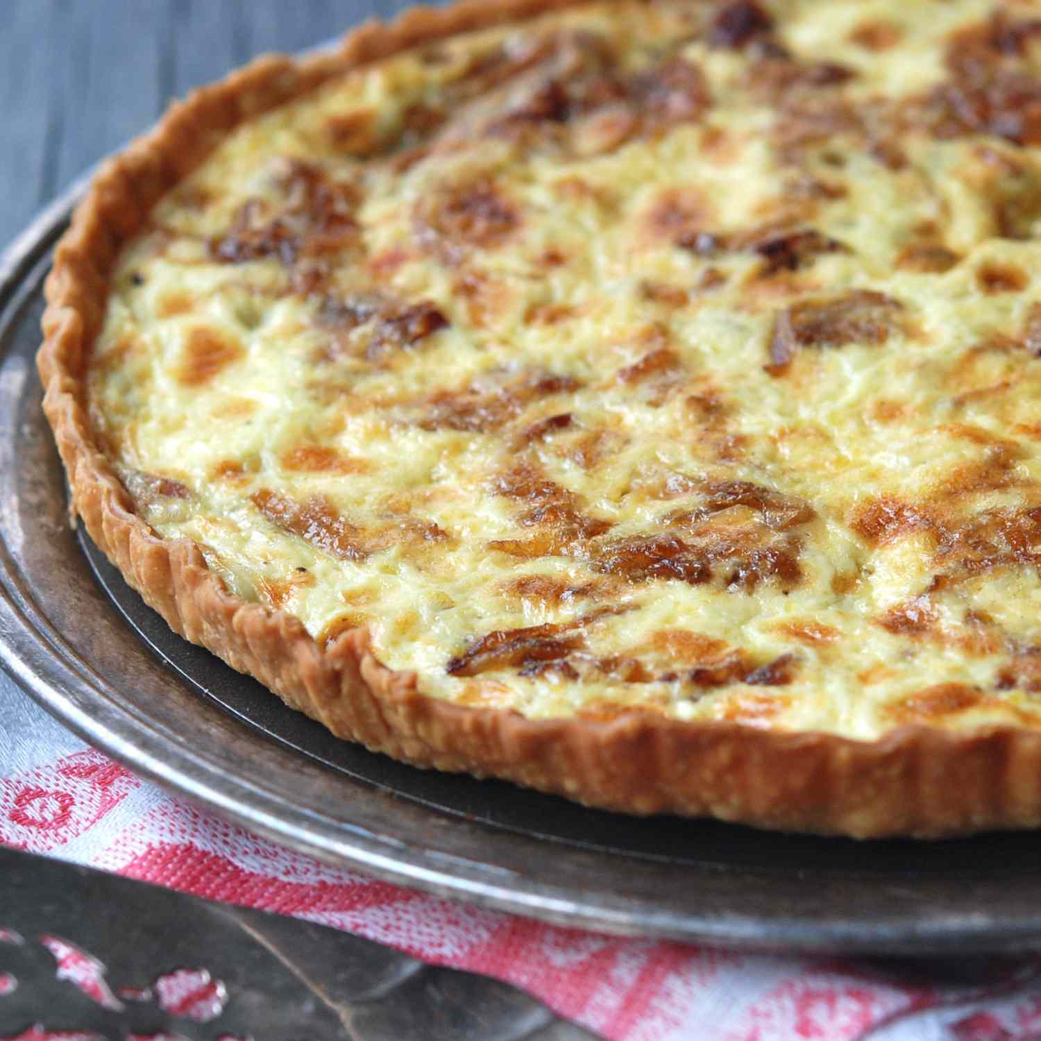 Bacon and Onion Tart Recipe
