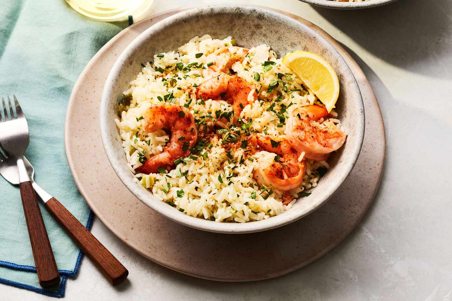 Shrimp-and-Herb Rice Bowl Recipe