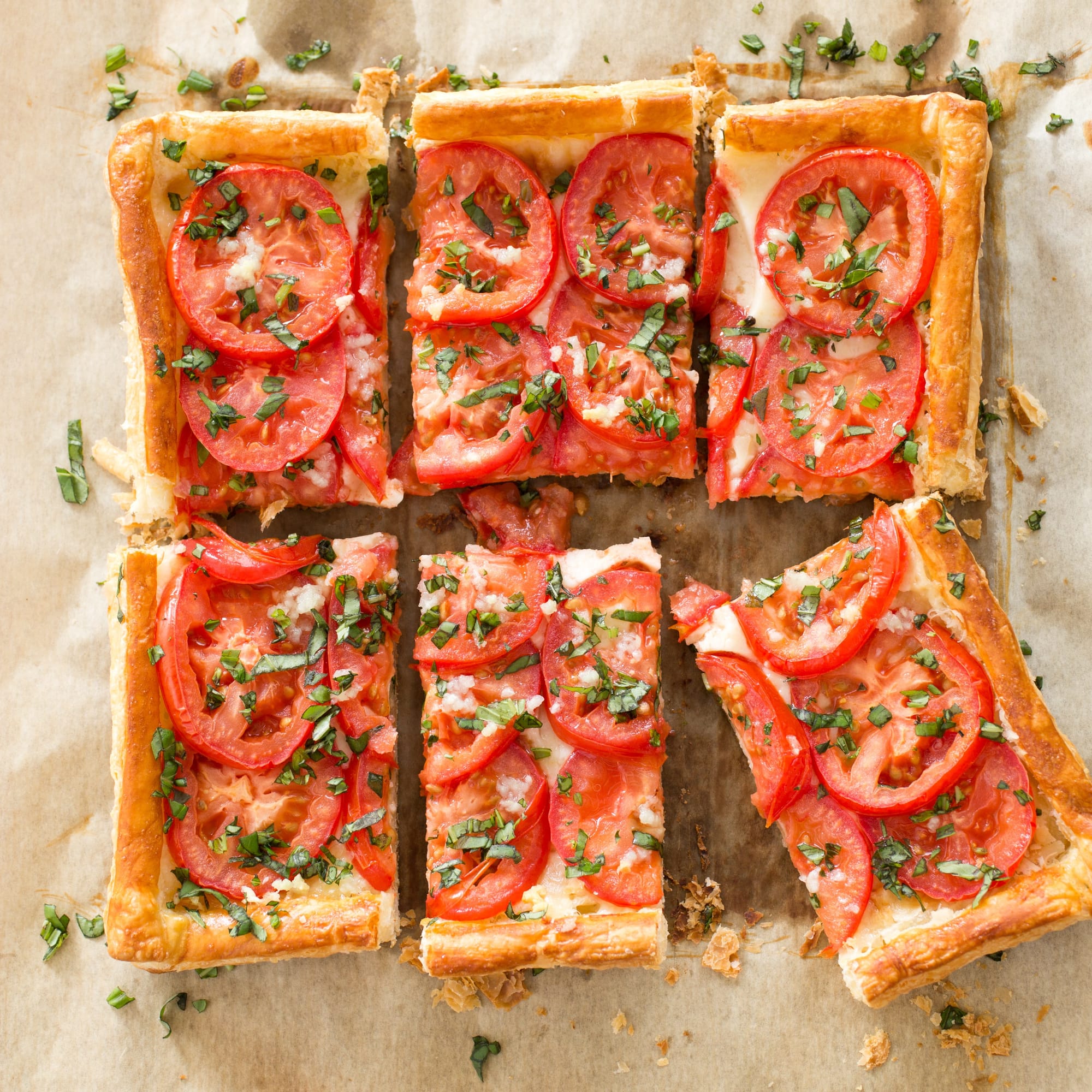Tomato and Mozzarella Tart Recipe