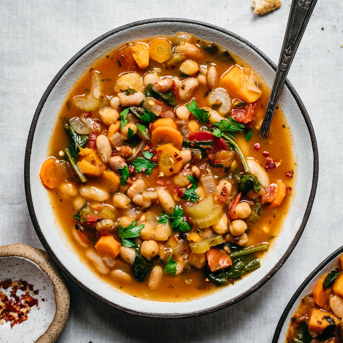 Bean and Vegetable Soup Recipe
