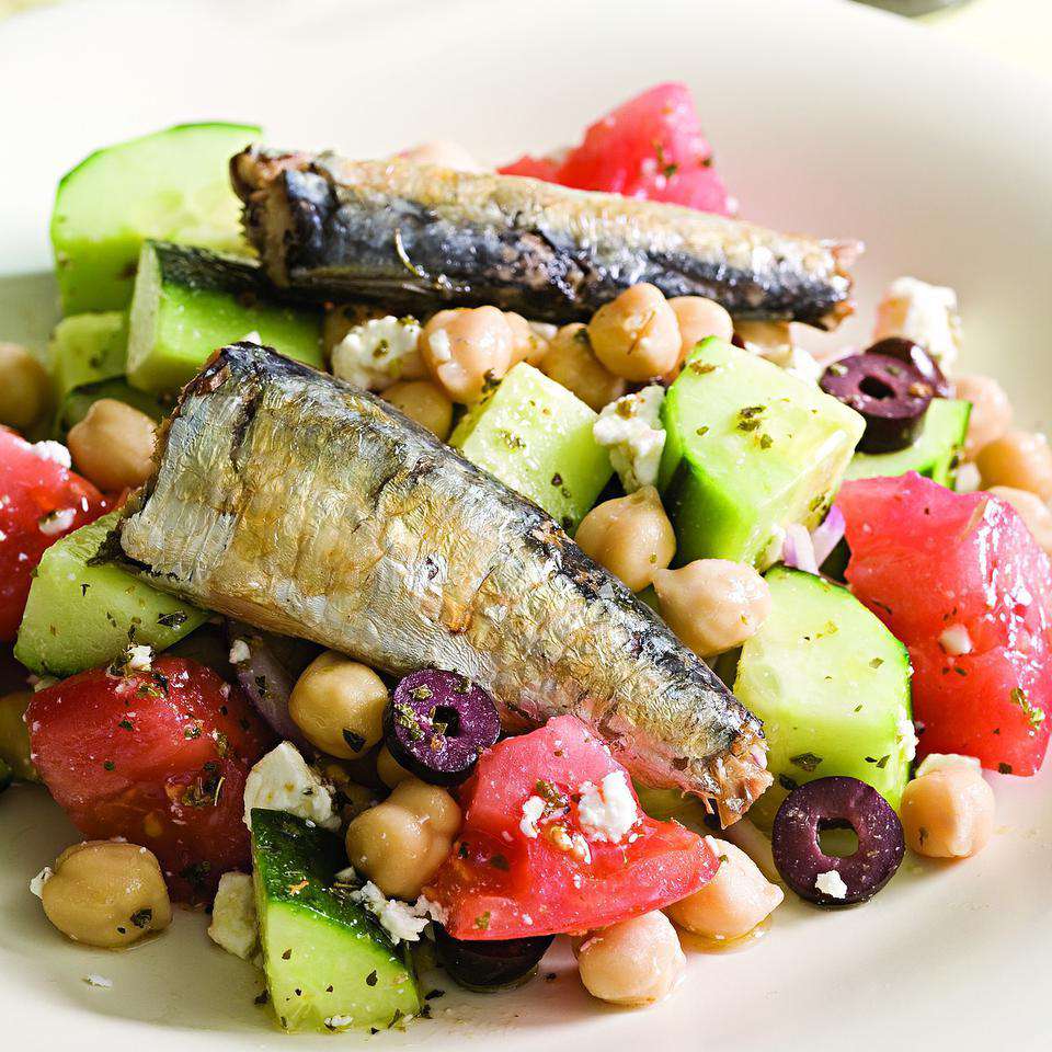 Greek Sardine Salad Recipe