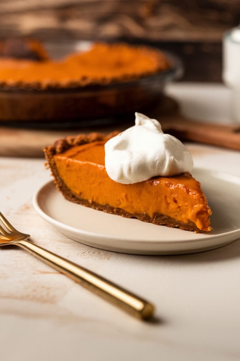Blender Maple Sweet Potato Pie