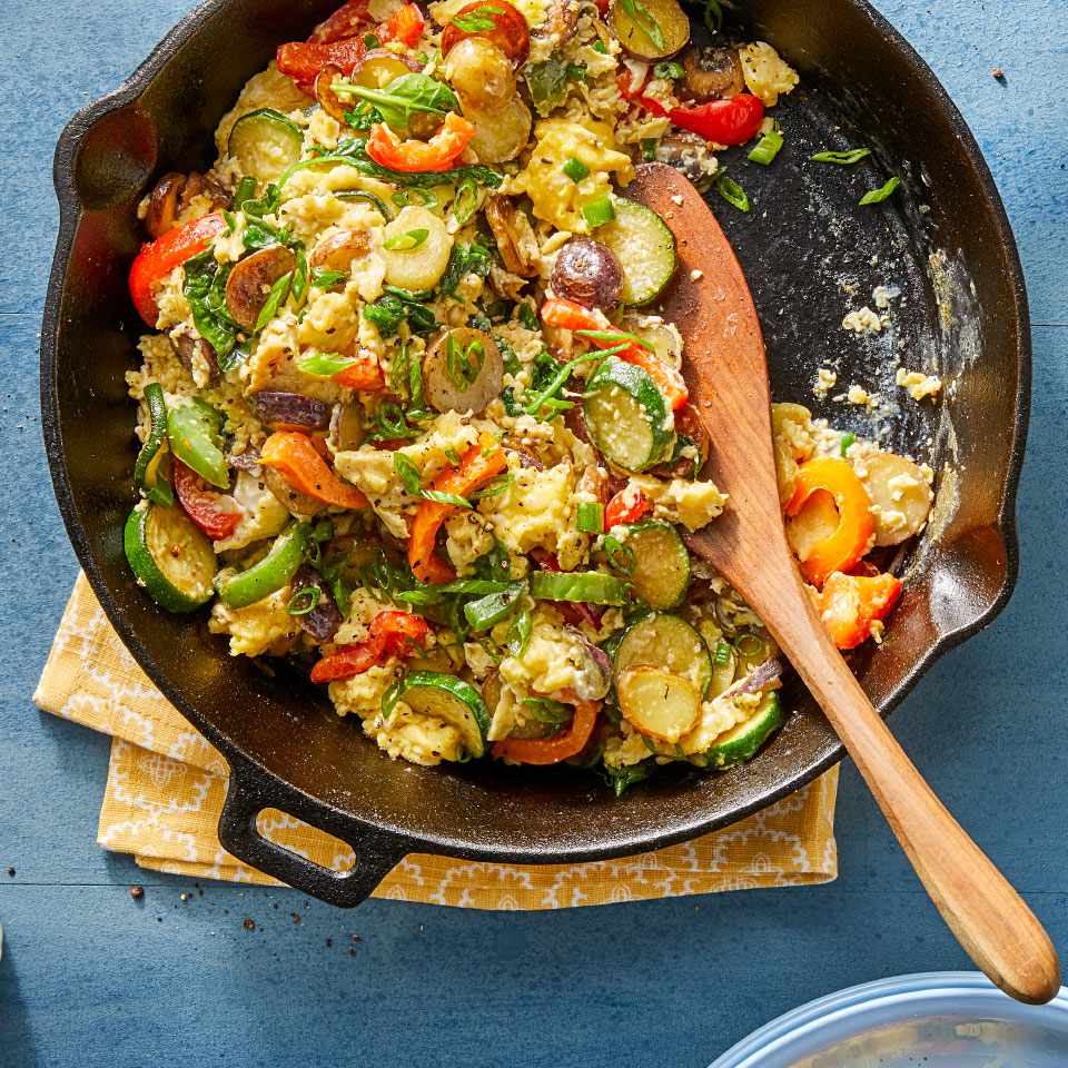 Egg Scramble with Vegetables Recipe