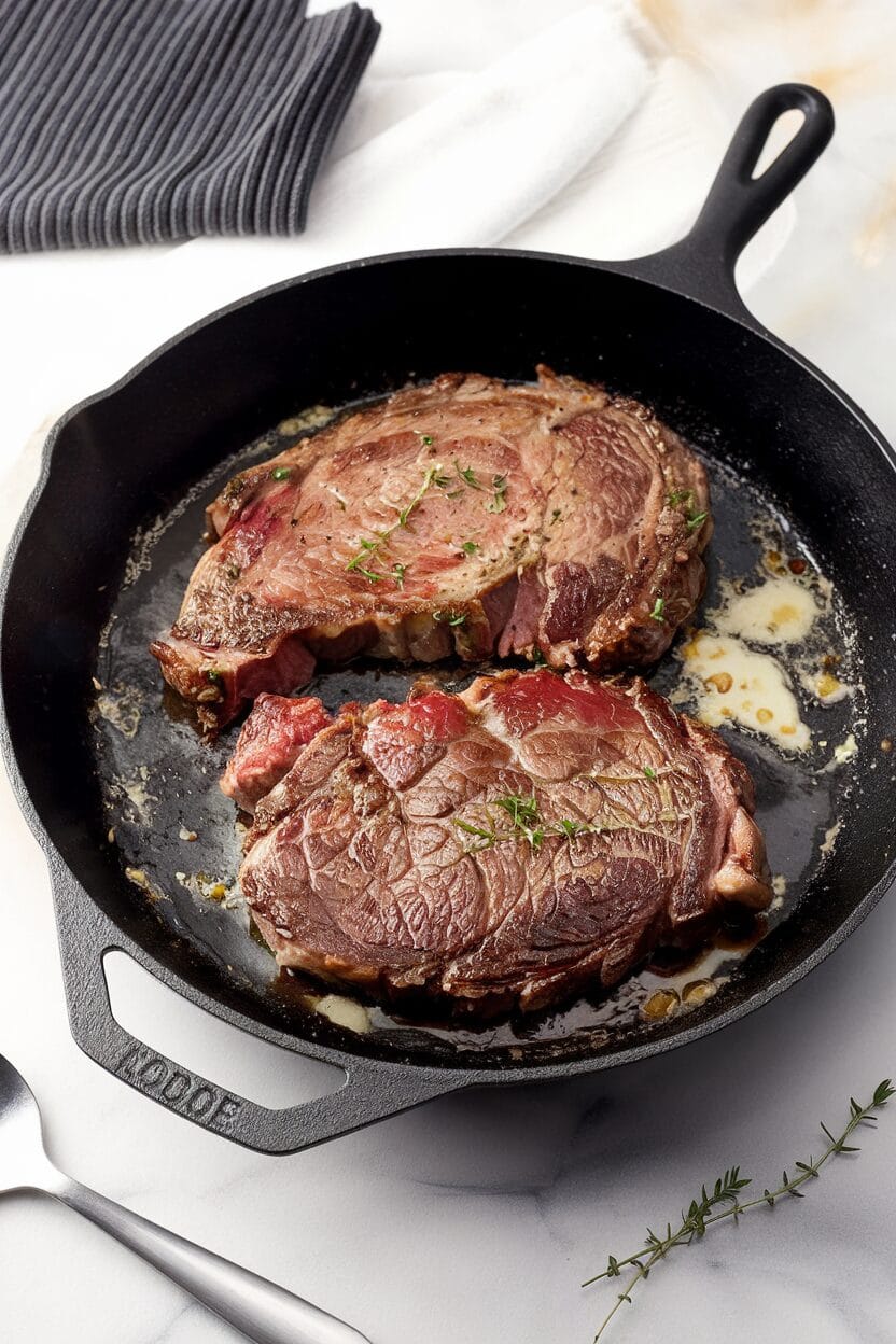 Pan-Seared Ribeye
